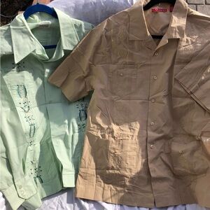 Havanera, Nassau Shirts, large, long/short sleeve